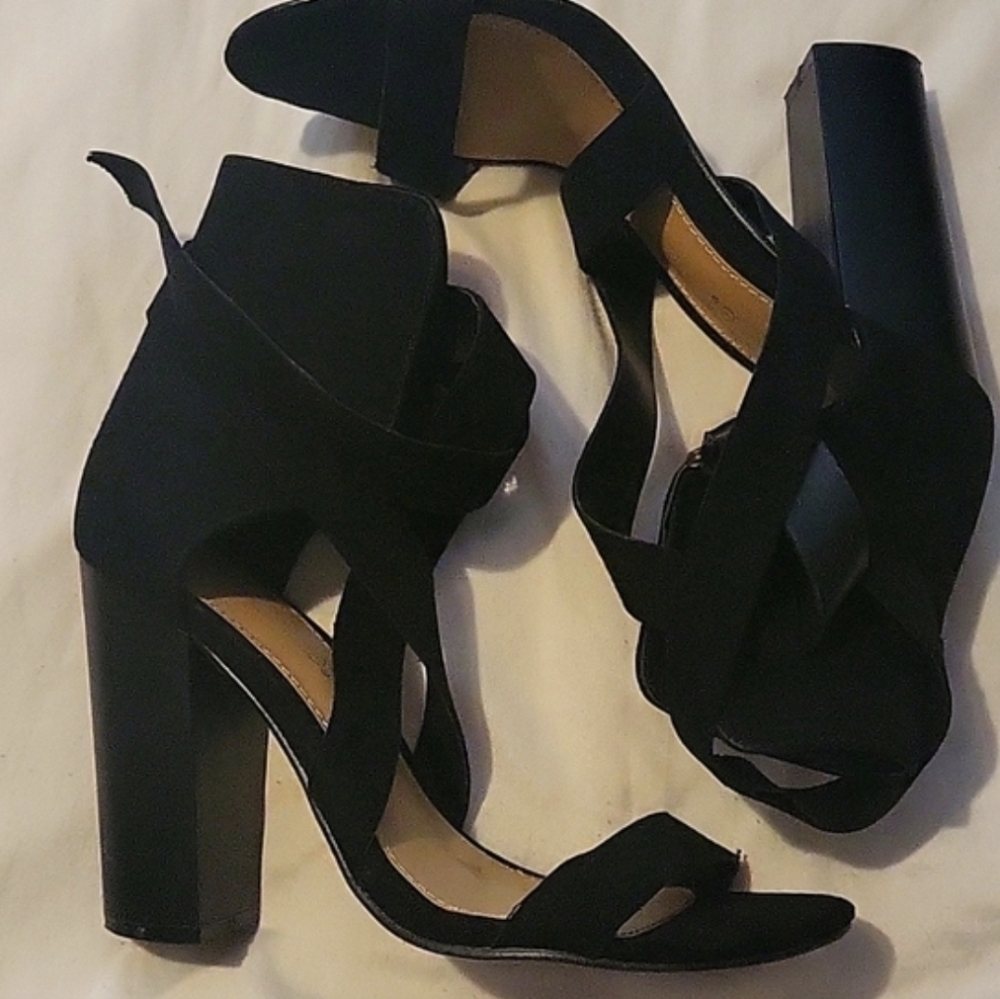 Elegant Black Women's Heels